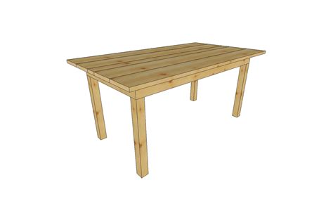 Bei den holzbohlen , die die tischplatte bilden, handelt es sich um vier. Holz - Tisch selbst gebaut. Bauanleitung - Holztisch ...