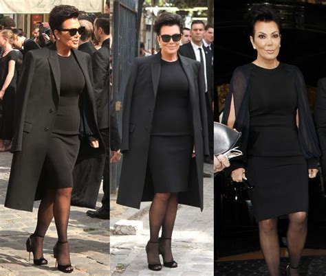Kim Kardashian And Kris Jenner Looked Nearly Identical In Similar Black