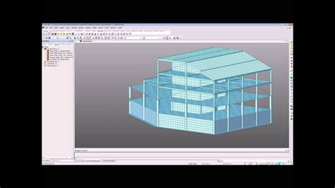 Building Structural Design With Midas Gen Youtube