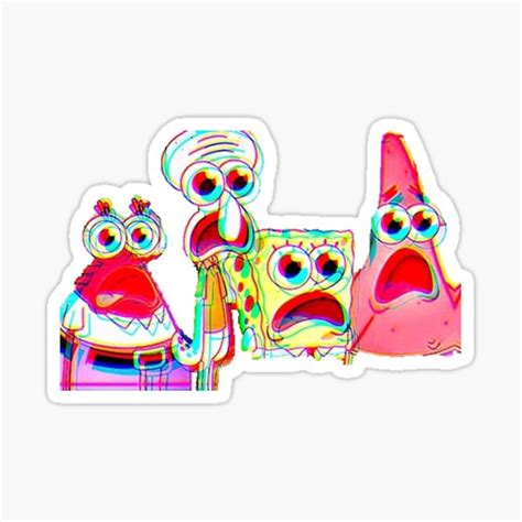 Trippy Stickers Redbubble