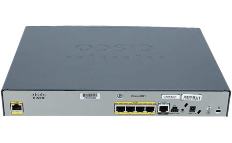 Cisco C881 Cube K9 C881 Fe Secure Router With Cube