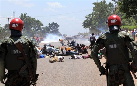 Uganda Opposition Leader Besigye Shot During Protest The New York Times