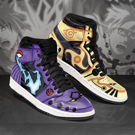 Naruto Shuriken And Sasuke Susanoo Custom Naruto Shoes V On Sale EvaPurses