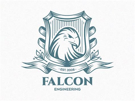 Falconlogo Unique Logo Design Falcon Logo Logo Design