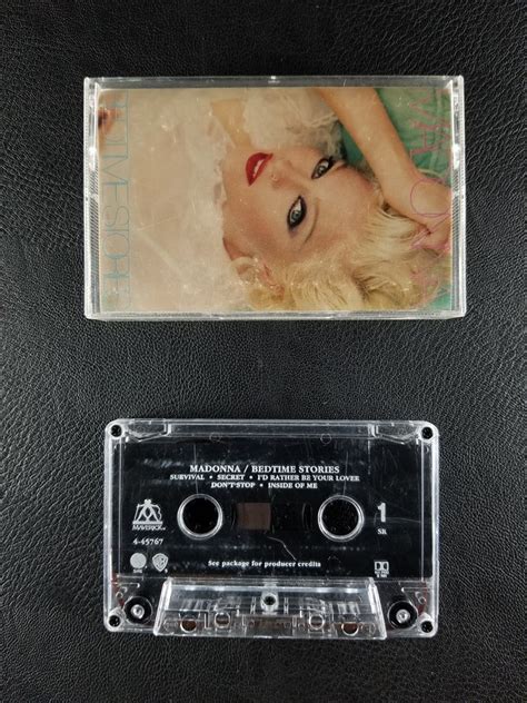 Madonna Bedtime Stories 1994 Cassette Throwback Collectibles