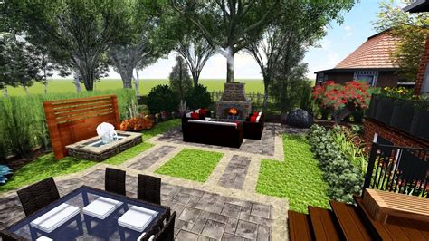 Building a small backyard patio with simple patio design ideas is much easier than you think. Proland Landscape Design Concept small backyard - YouTube