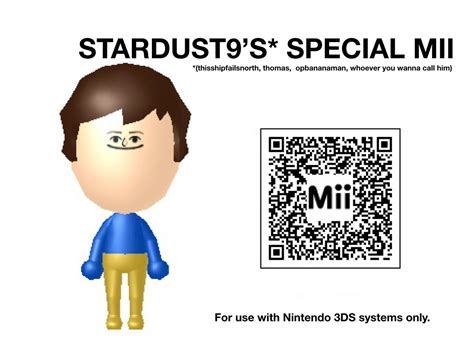 my special mii qr code by opbananaman on deviantart