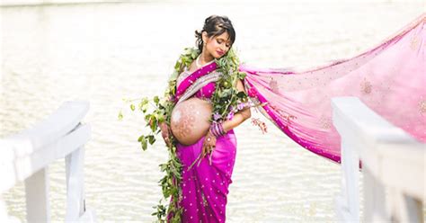 These Indian Inspired Maternity Photos Are Nothing Short Of Gorgeous
