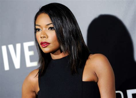 Gabrielle Union Looks Gorgeous In A Red Outfit Check Out Her Photos