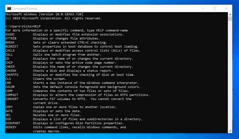 Command Prompt Commands For Windows 10 Pilotondemand