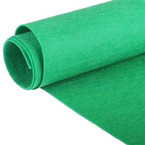 Green Felt Roll Needle Felt Texture Supplies