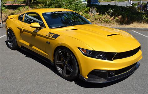Triple Yellow 2015 Saleen 302 Black Label Ford Mustang Fastback