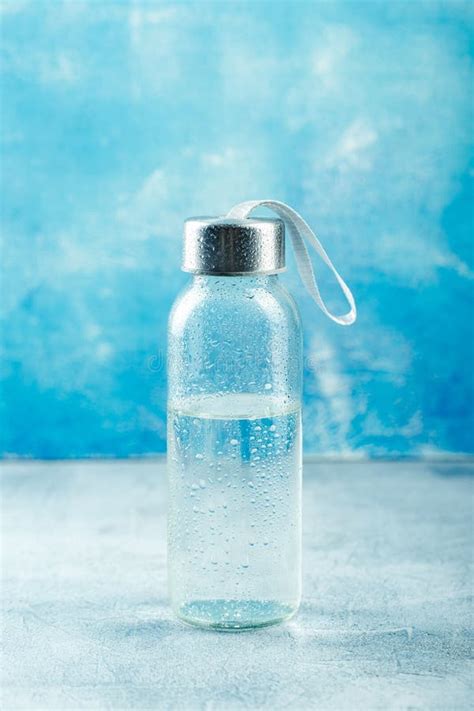 Small Glass Water Bottle Stock Photo Image Of Glass 144920670