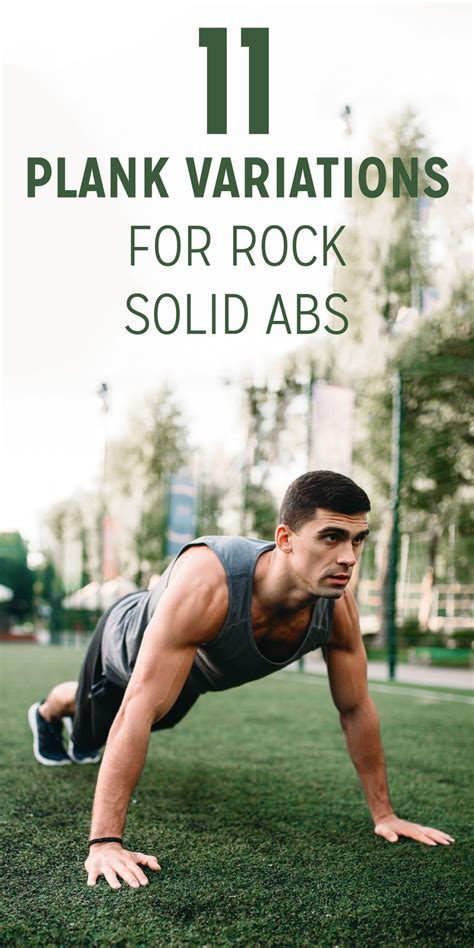 11 Plank Variations For Rock Solid Abs Plank Workout Plank Fitness