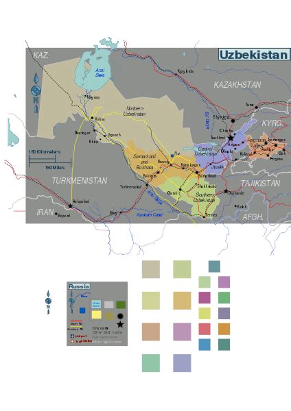 File:Uzbekistan regions map.svg - Wikitravel Shared