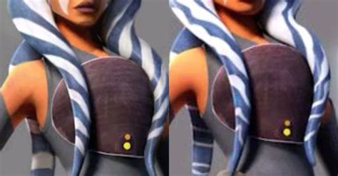 the one on the left looks so much more like ahsoka than the one on the right how ahsoka should