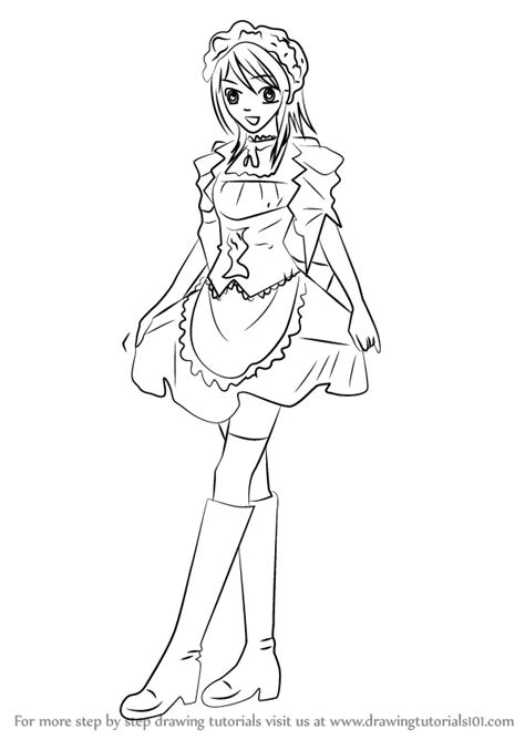How To Draw Manga Maid Anime Maid Sketch Rough Deviantart Dearsrinivas