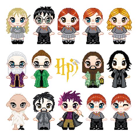 Harry Potter Chibi Characters Artofit