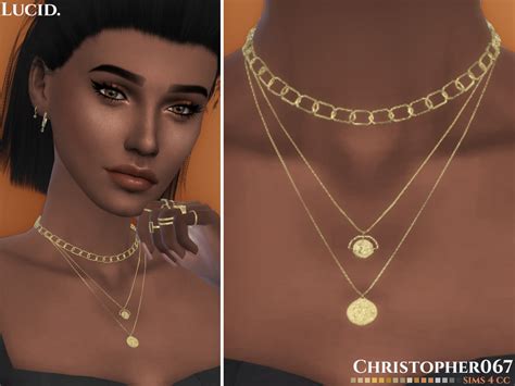 Two Pictures Of The Same Woman Wearing Different Necklaces