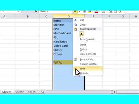 How To Hide And Unhide Columns In Excel Quickexcel Vrogue Co