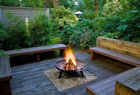 Top 50 Best Deck Fire Pit Ideas Wood Safe Designs