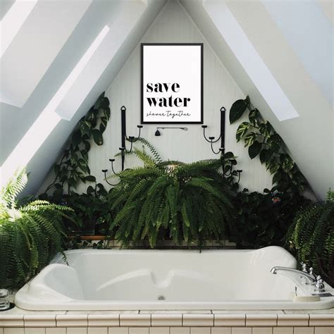 Save Water Shower Together Naughty Bathroom Art Print Sign Etsy 日本