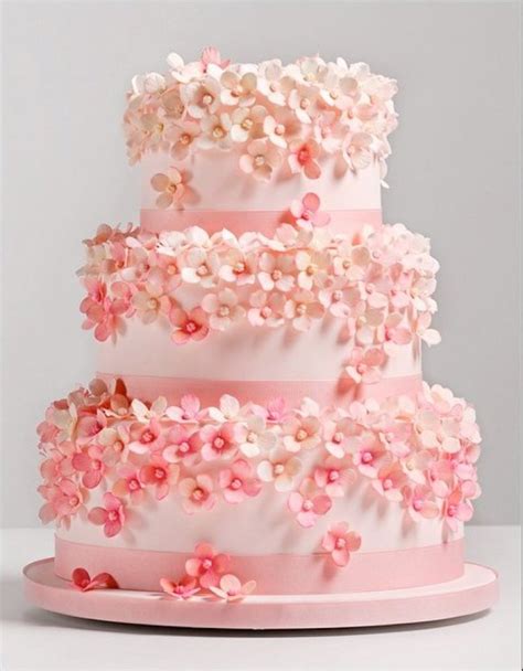 See more ideas about floral cake, cake, flower cake. Bring the Cherry Blossom Festival to Your Wedding: Here's ...