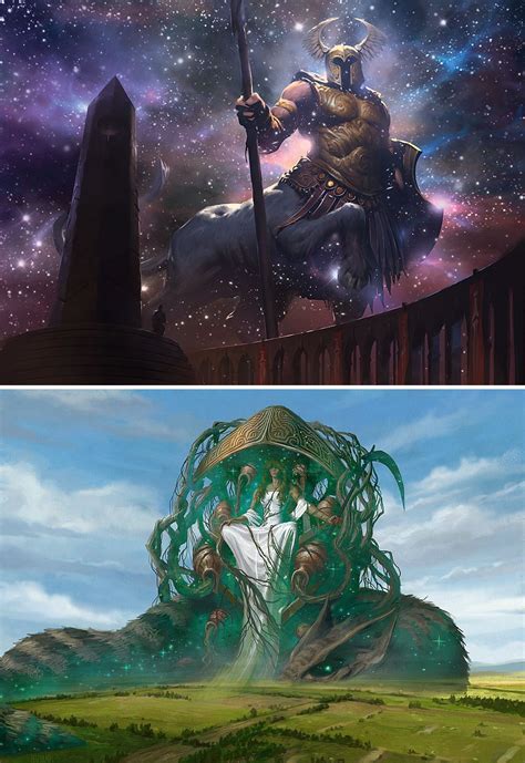 The Gods Of Theros A Collection Of Artworks Album On Imgur Dark