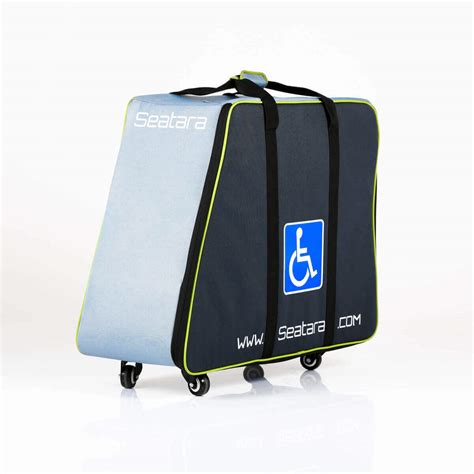 Wheelable Carrying Case For Wheelchair By Seatara