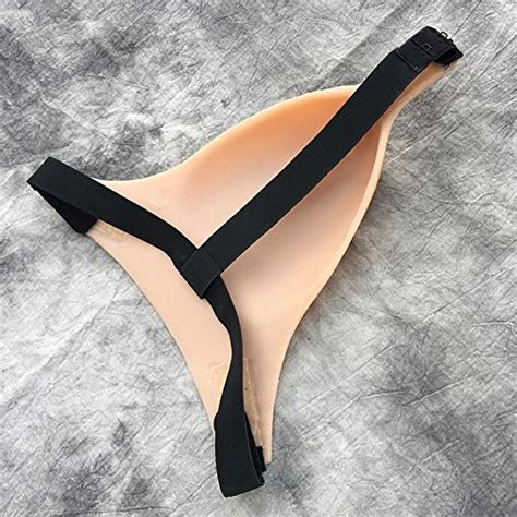 prizemall realistic fake vagina panty crossdress cosplay transvestite silicone underwear thongs