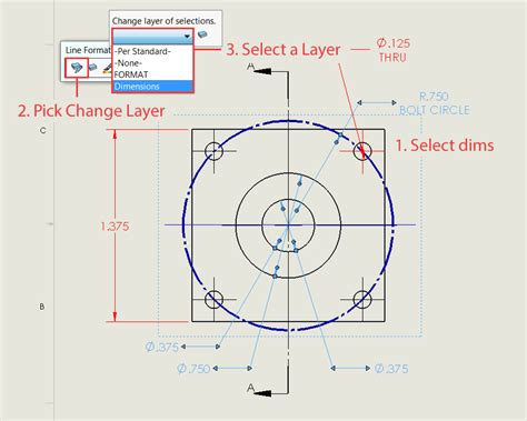 How To Change A Solidworks Drawing Dimension Colour