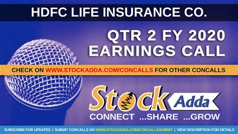 These policies hold a cash value beyond the death benefit (known as the face value). HDFC Life Insurance Co Ltd Investors Conference Call Qtr2 FY20 - YouTube