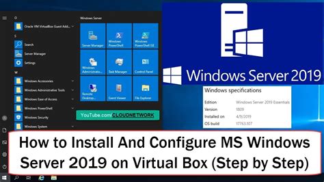 How To Install And Configure Microsoft Windows Server 2019 On Virtual