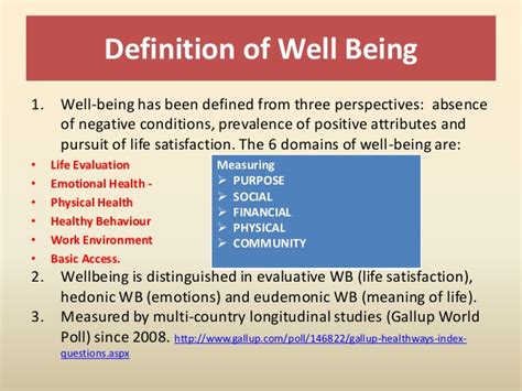Quality of life (QoL) and Wellbeing (WB) - differences and similariti…
