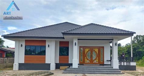 Modern Bungalow House With Prominent Hip Roof Pinoy House Designs