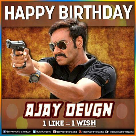 Ajay Devgns Birthday Celebration Happybdayto