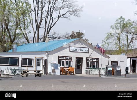 General Store And Gas Station In Fields Oregon Stock Photo Alamy