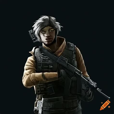 Depiction Of Lion From Rainbow Six Siege Looking Sad On Craiyon