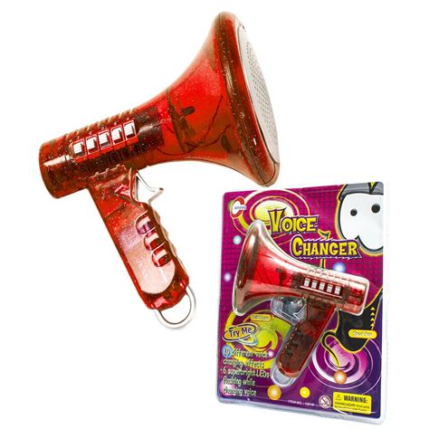 Fun Central Au025 1 Pc Red Multi Voice Changer Voice Changer Toy For