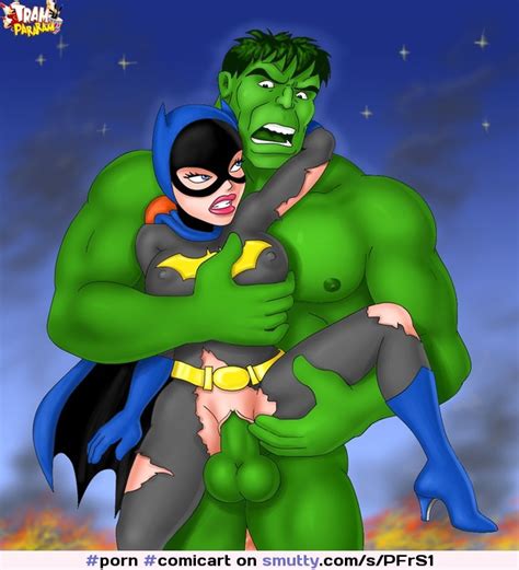 Hulk Fucking Bat Girl Comicartsuperherotooncartoonhulkbatgirlporn