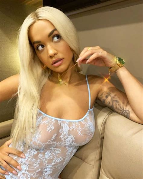 Rita Ora Sexy Tits In Lingerie 5 Photos The Fappening