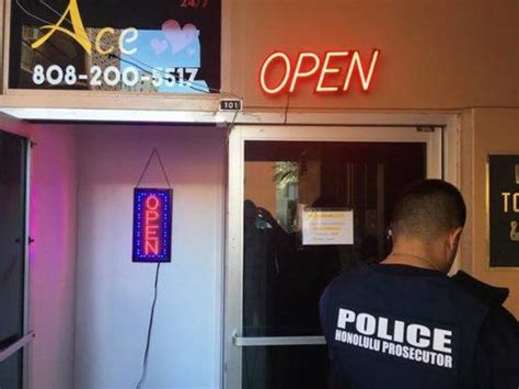 3 Honolulu Massage Parlors Raided For Allegedly Promoting Prostitution