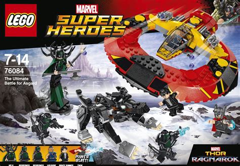 Lego Thor Ragnarok Sets Revealed And Photos Gladiator Hulk Marvel Toy