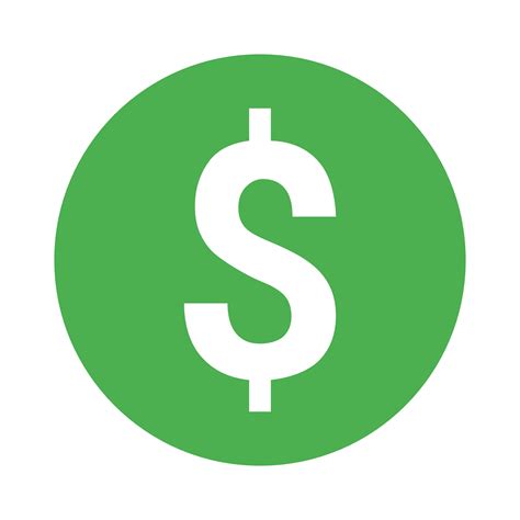 Dollar Sign Png Transparent Image Download Size 1600x1600px