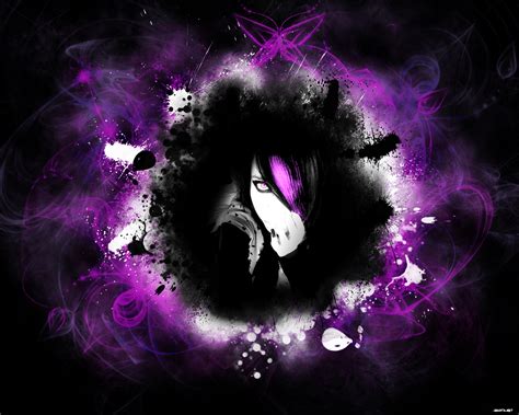 Download Human Hair Pink Purple Emo Woman Artistic Wallpaper