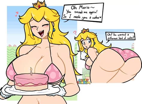 Princess Peach Silenttandem Super Mario Bros Nudes Rule34 NUDE