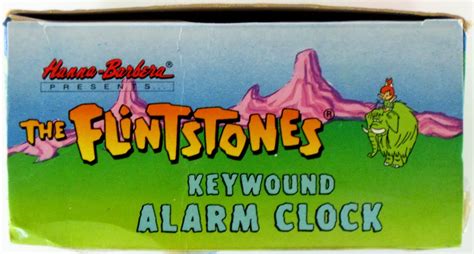Toys And Stuff Innovative Time Corp Flintstones Wind Up Alarm Clock