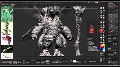 Zbrush Tutorial Create A Fantasy Character Part 6 Zbrush Tutorial