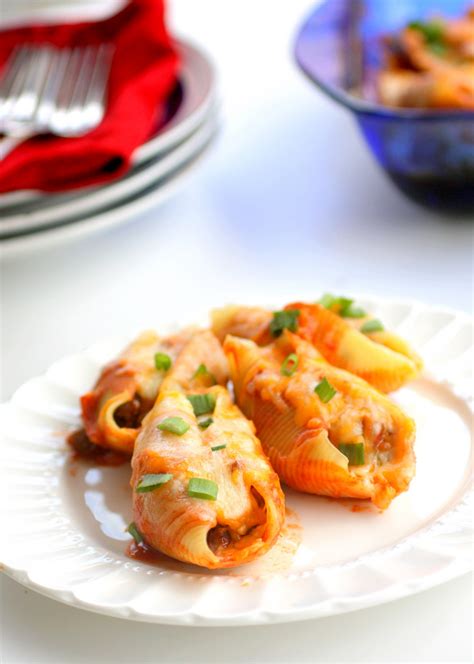 Mexican Stuffed Shells The Girl Who Ate Everything