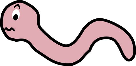 Cartoon Worms Clip Art Free